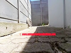 Chained and fucked hard by dog